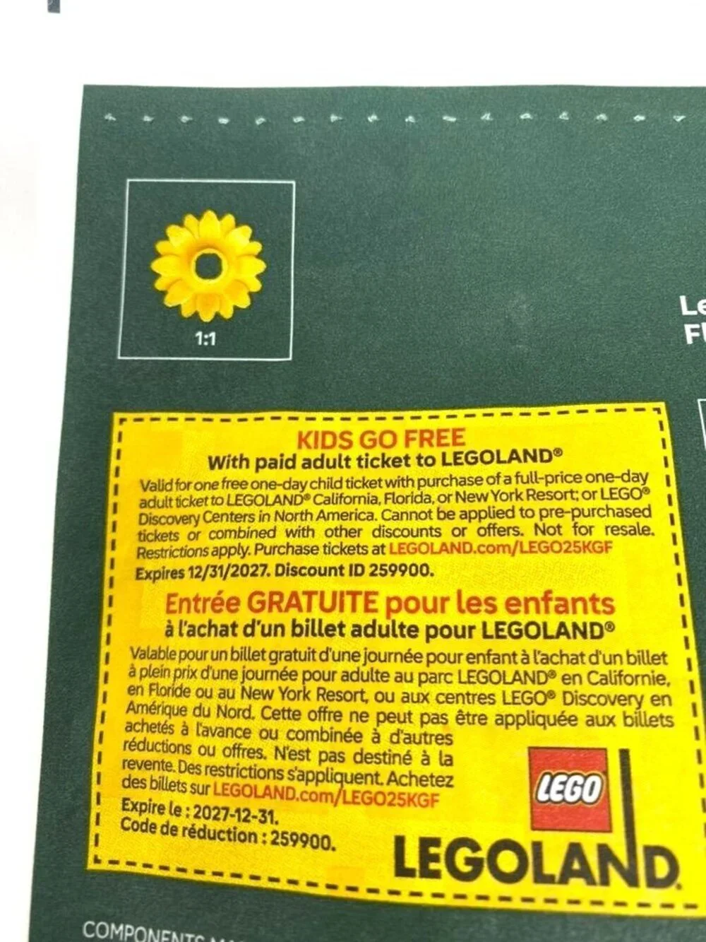 LEGO Botanicals Field Flowers Building Kit 30701 Creativity 77 Pcs Ages 9+